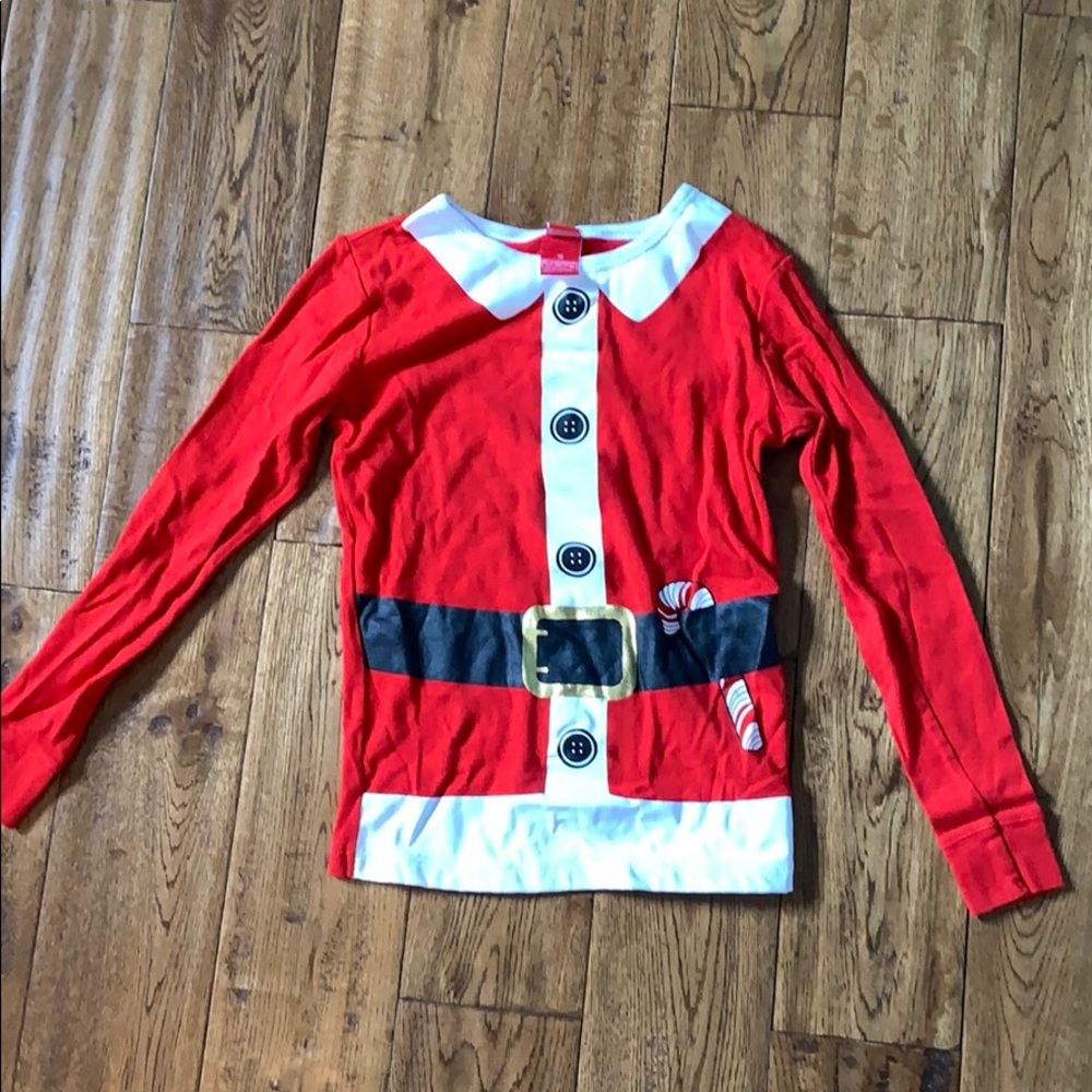 Target Santa Pajama Top